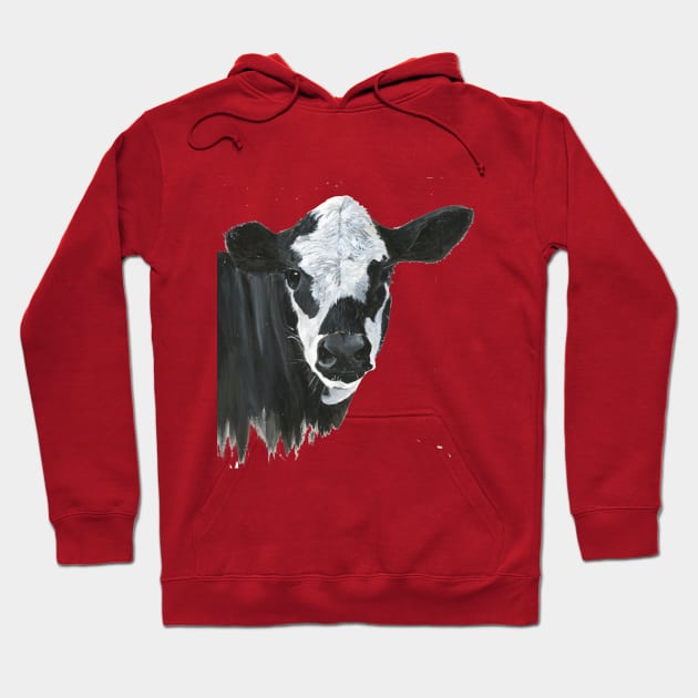 Cow Painting Hoodie by Bollocks